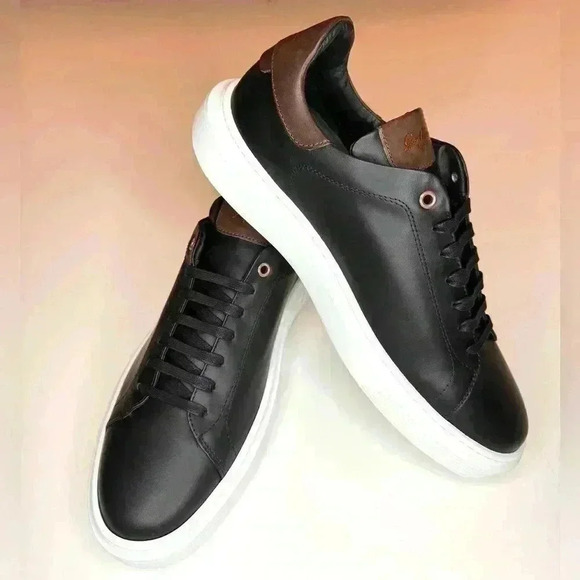 Good Man Brand Classic Legend London Sneakers Black / Dark Vachetta - Picture 5 of 12